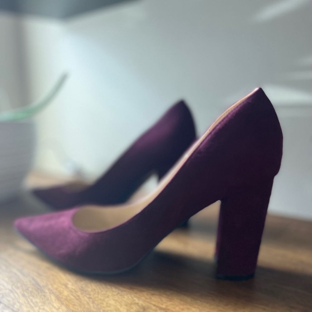 Wine Colored Marc Fisher Pumps